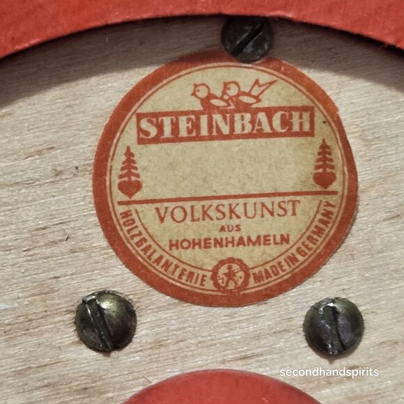 Steinbach Germany Music Pull String Bells NONWORKING - Picture 10 of 12